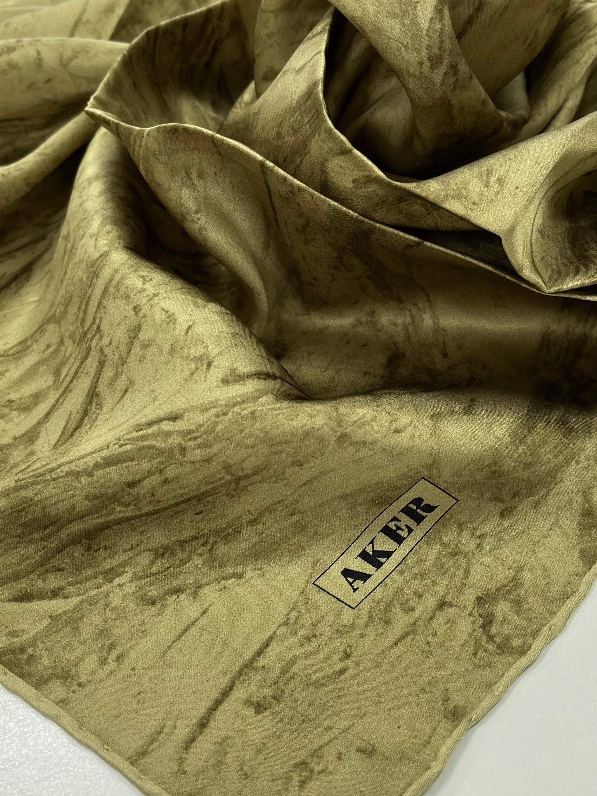 Aker Silk Scarf - 2024/2025 Fall-Winter - 8924701-362 - Satin Silk
