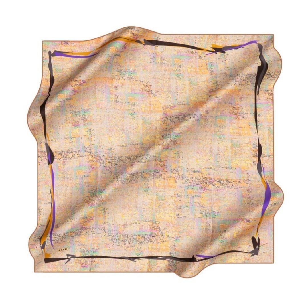 Aker Silk Scarf - 2025 Spring-Summer - 8973701-331 - Satin Silk