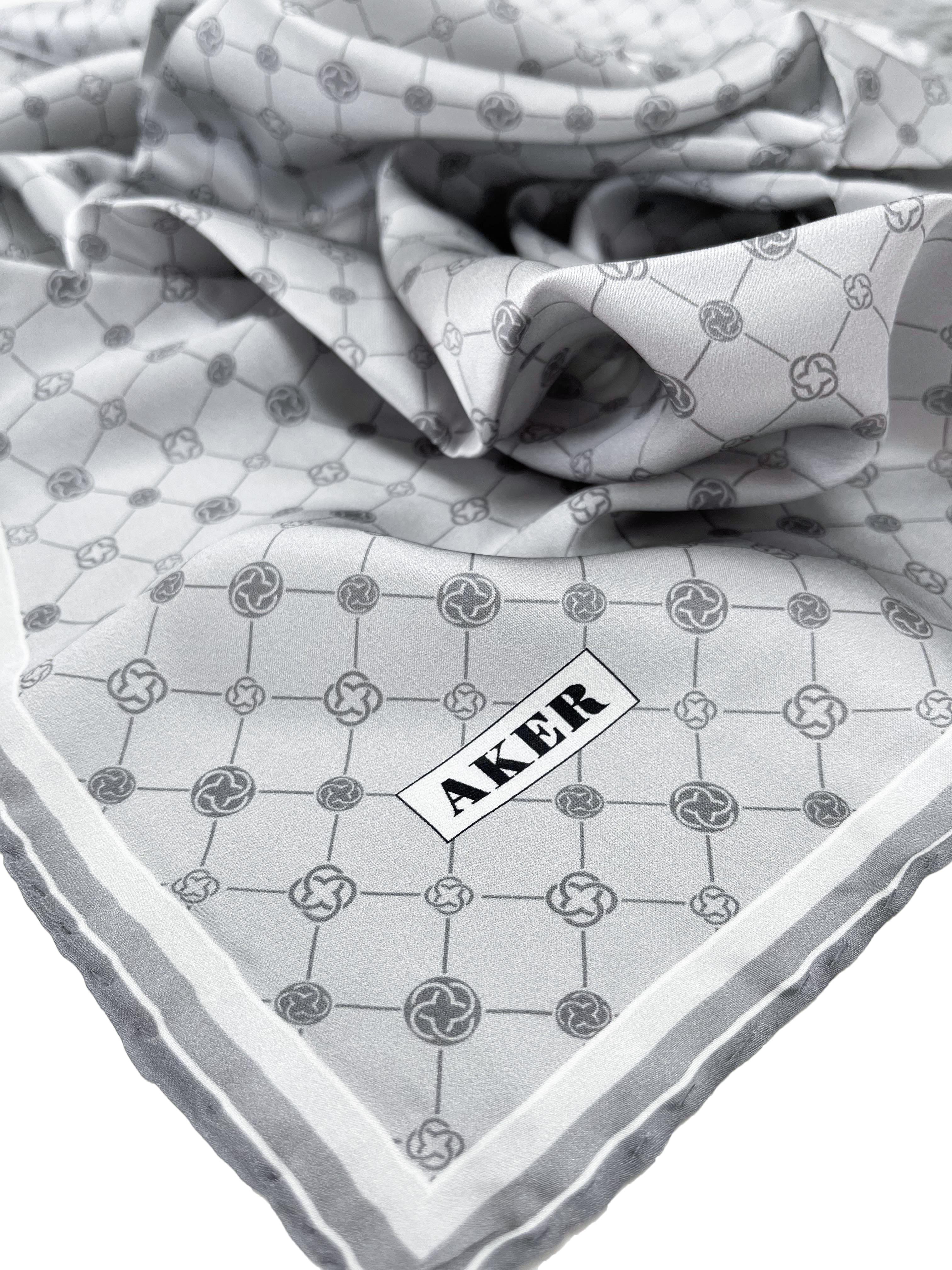 Aker Silk Scarf - 2025 Spring-Summer - 8981713-972 - Twill Silk