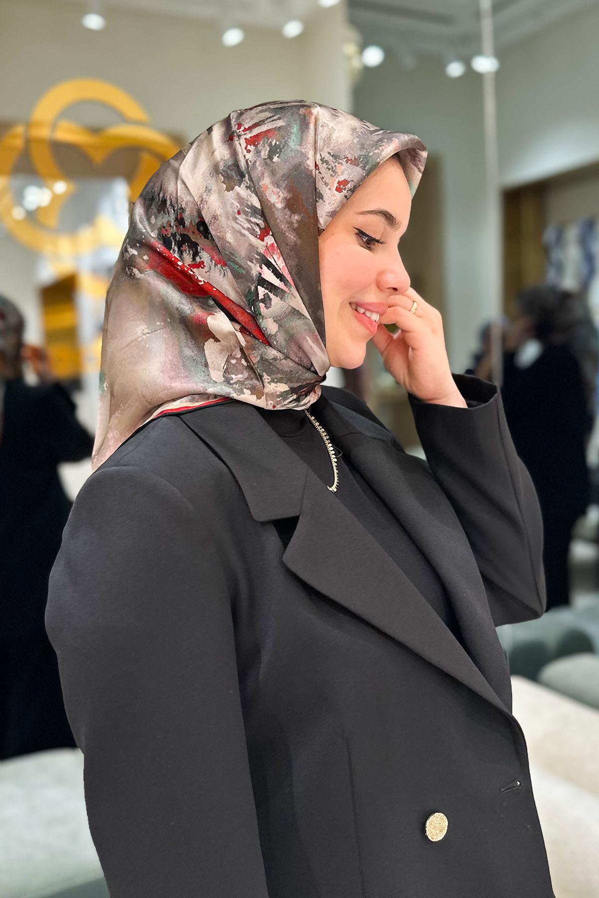 Aker İpek Eşarp - 2025 İlkbahar-Yaz - 8989701-311 - Sura