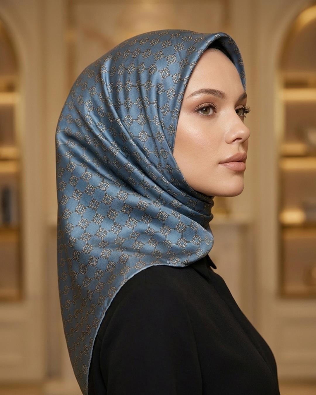 Aker İpek Eşarp - 2025 İlkbahar-Yaz - 8991701-322 - Sura