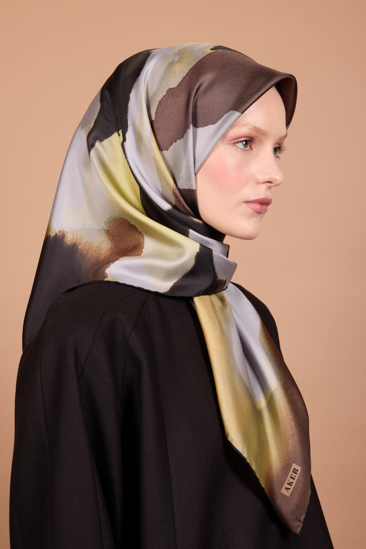 Aker İpek Eşarp - 2025/2026 Sonbahar-Kış - 9072701-311 - Sura