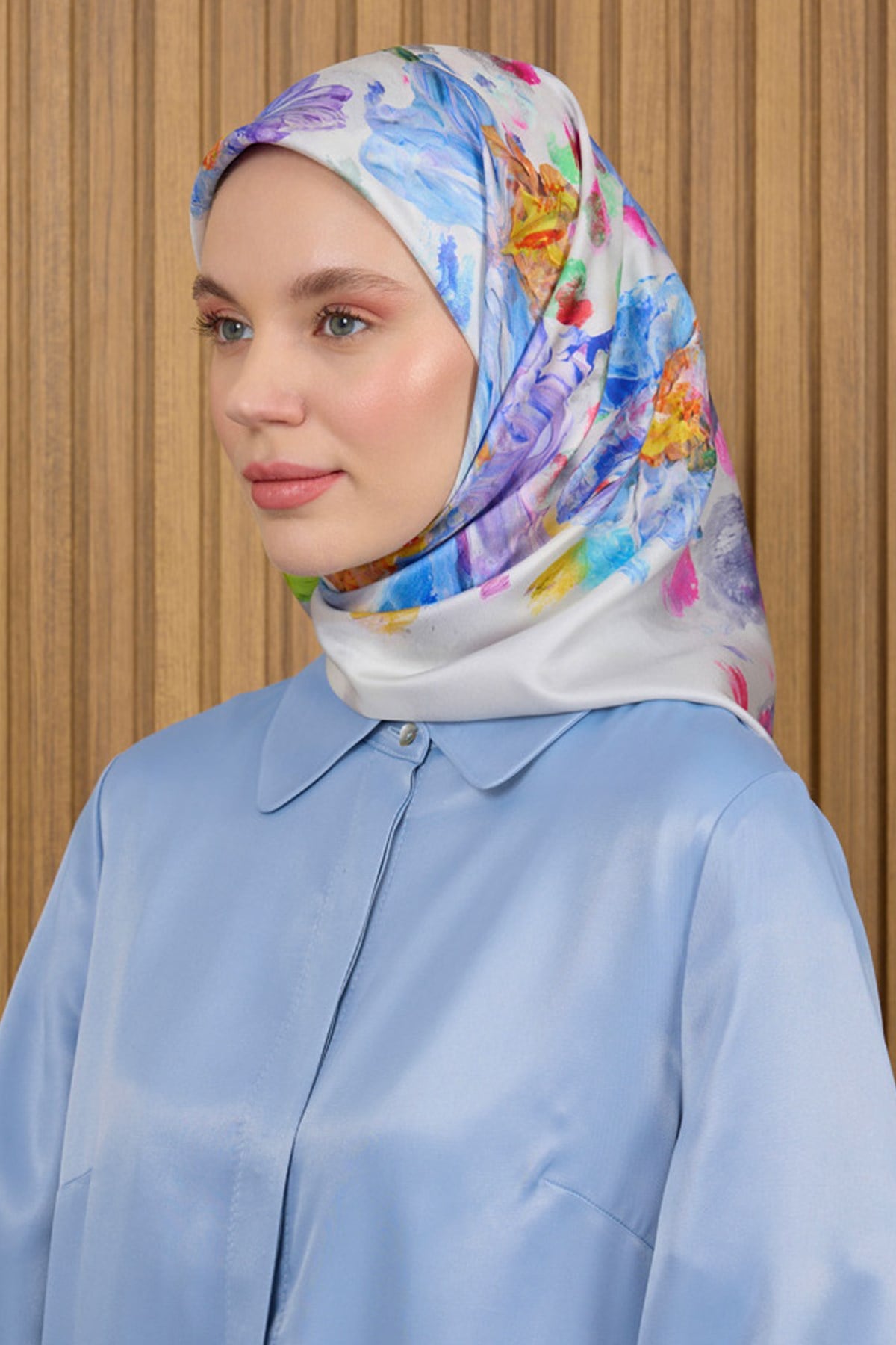 Aker İpek Eşarp - 2026 İlkbahar-Yaz - 9126701-352 - Sura
