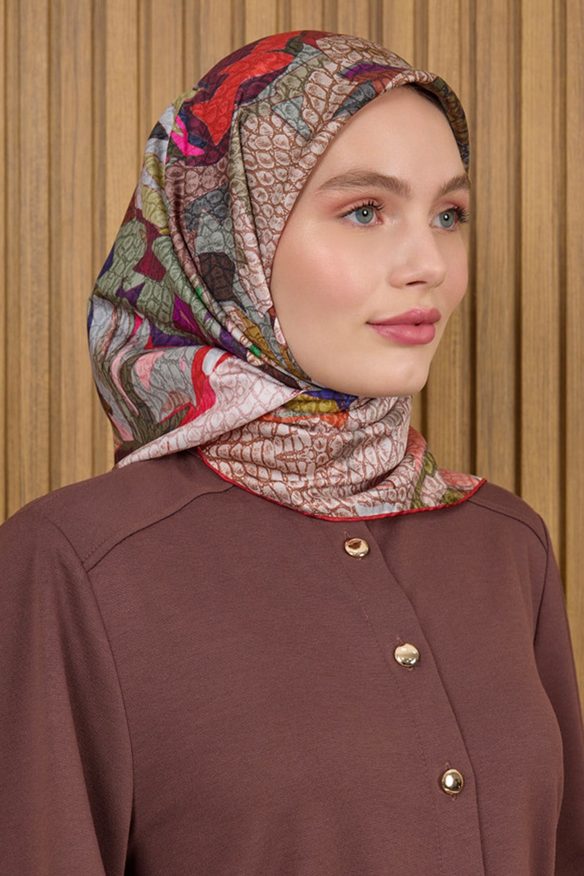 Aker İpek Eşarp - 2026 İlkbahar-Yaz - 9156701-341 - Sura
