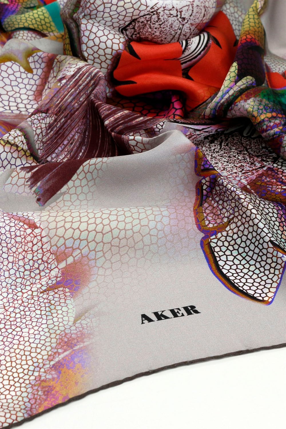 Aker İpek Eşarp - 7856713-971 - Tivil