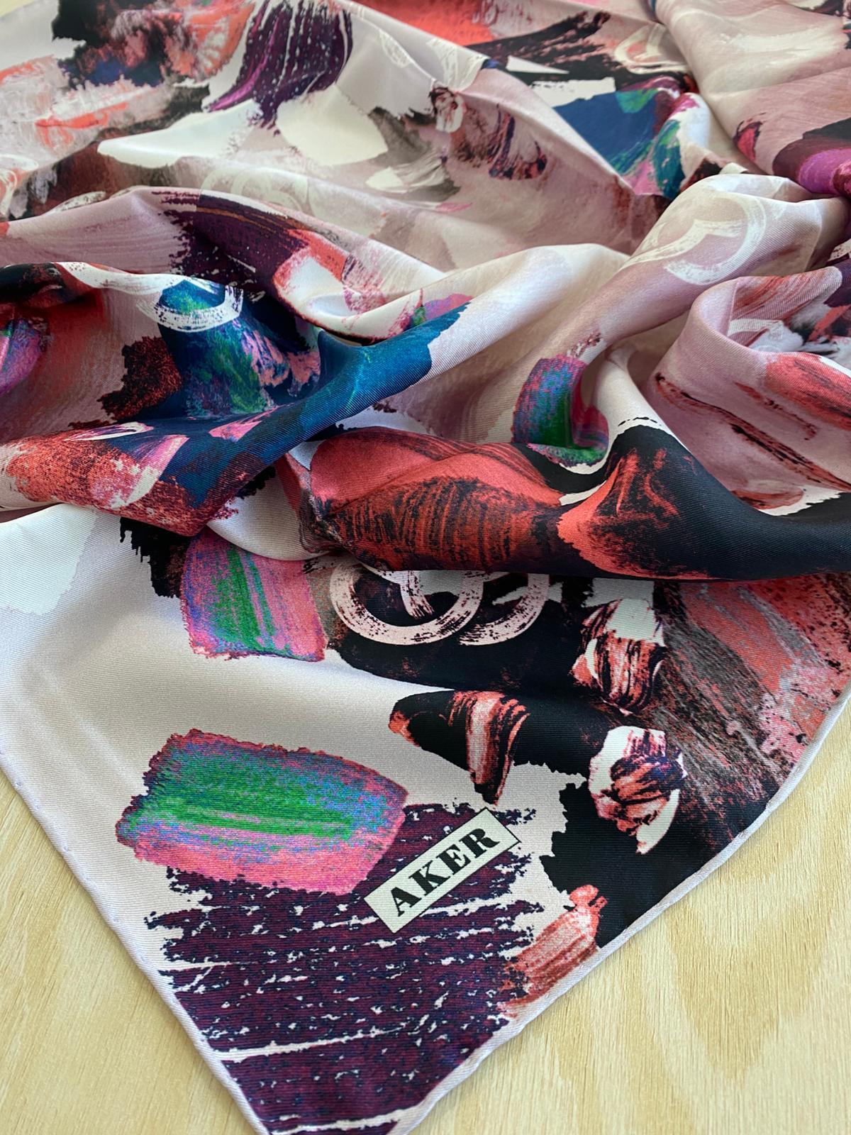Aker Silk Scarf - 2020/2021 Fall-Winter - 8144713-991 - Twill