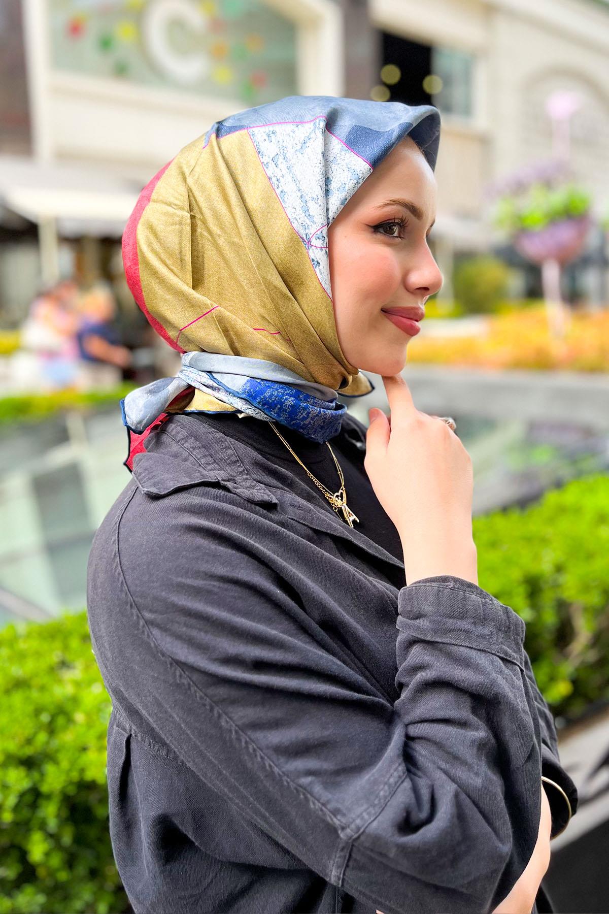 Aker İpek Eşarp - 8296713-921 - Tivil