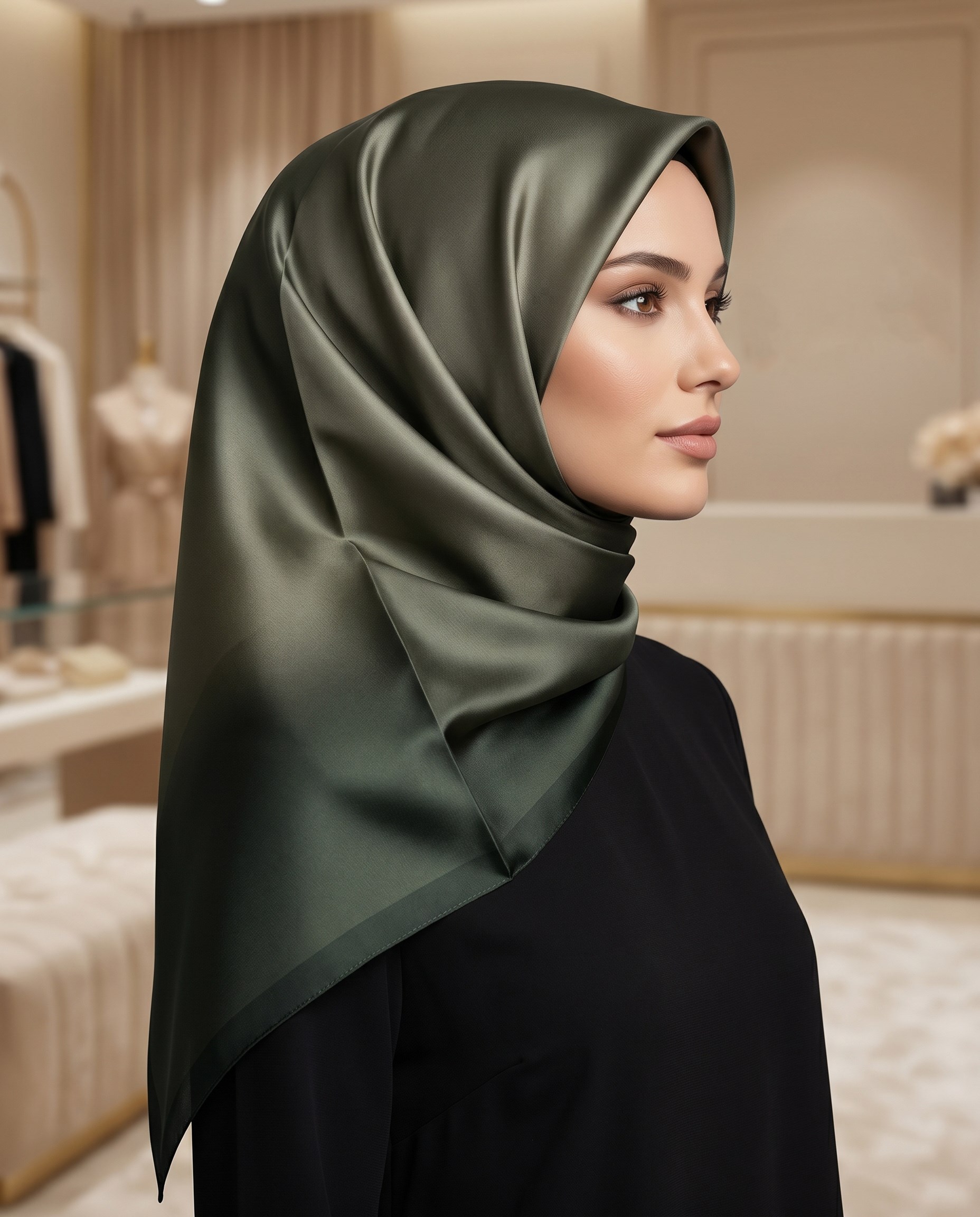 Aker Kristal Eşarp - Degrade - 1070950-951 - 