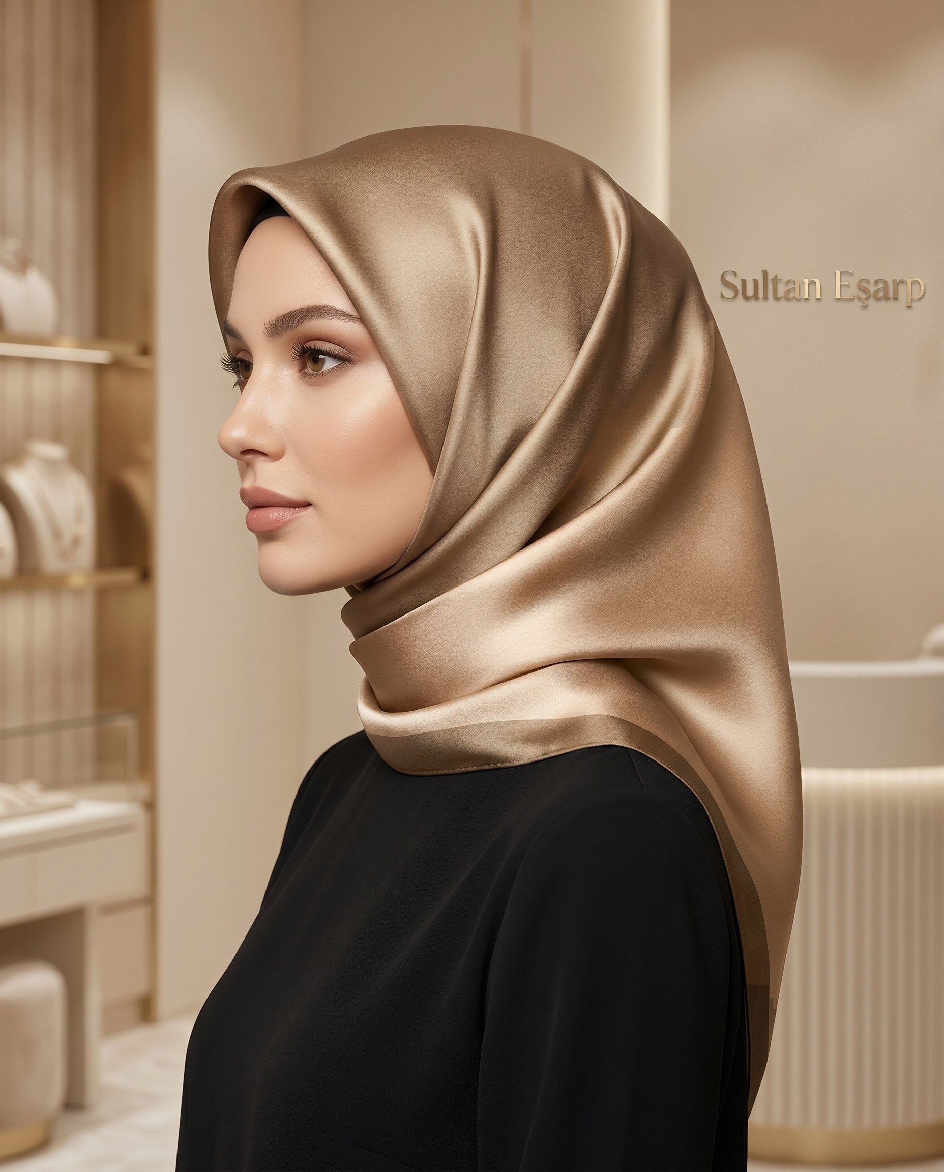 Aker Kristal Eşarp - Degrade - 1070950-961 - 
