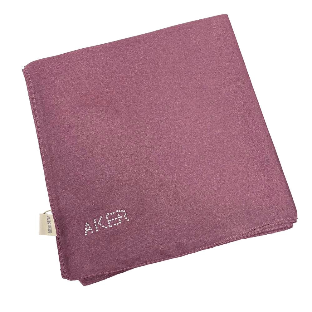 Aker Kristal Eşarp - Düz Renk - 3030200-991 - Gül Kurusu