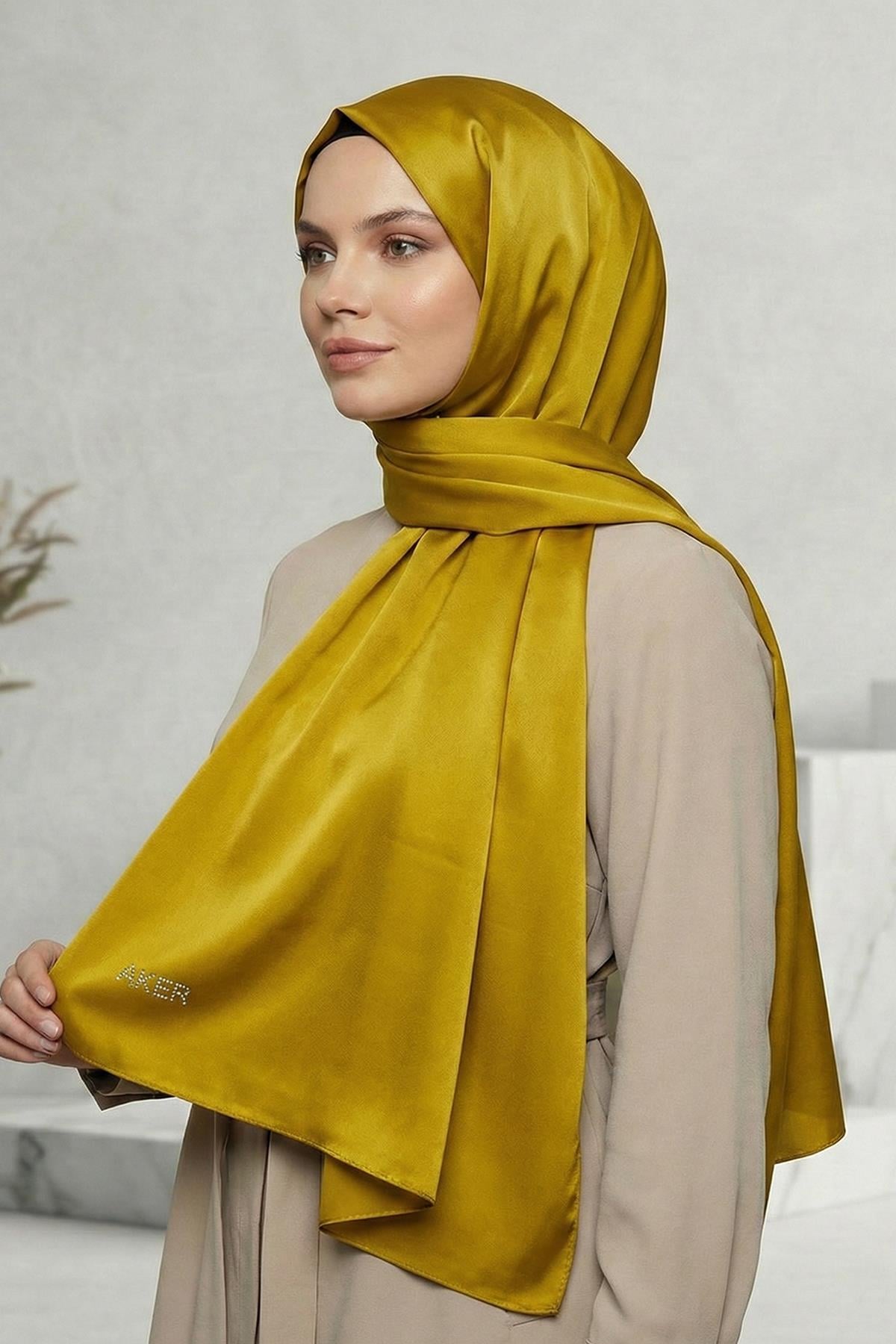 Aker Kristal Şal - Düz Renk - 1070800-955