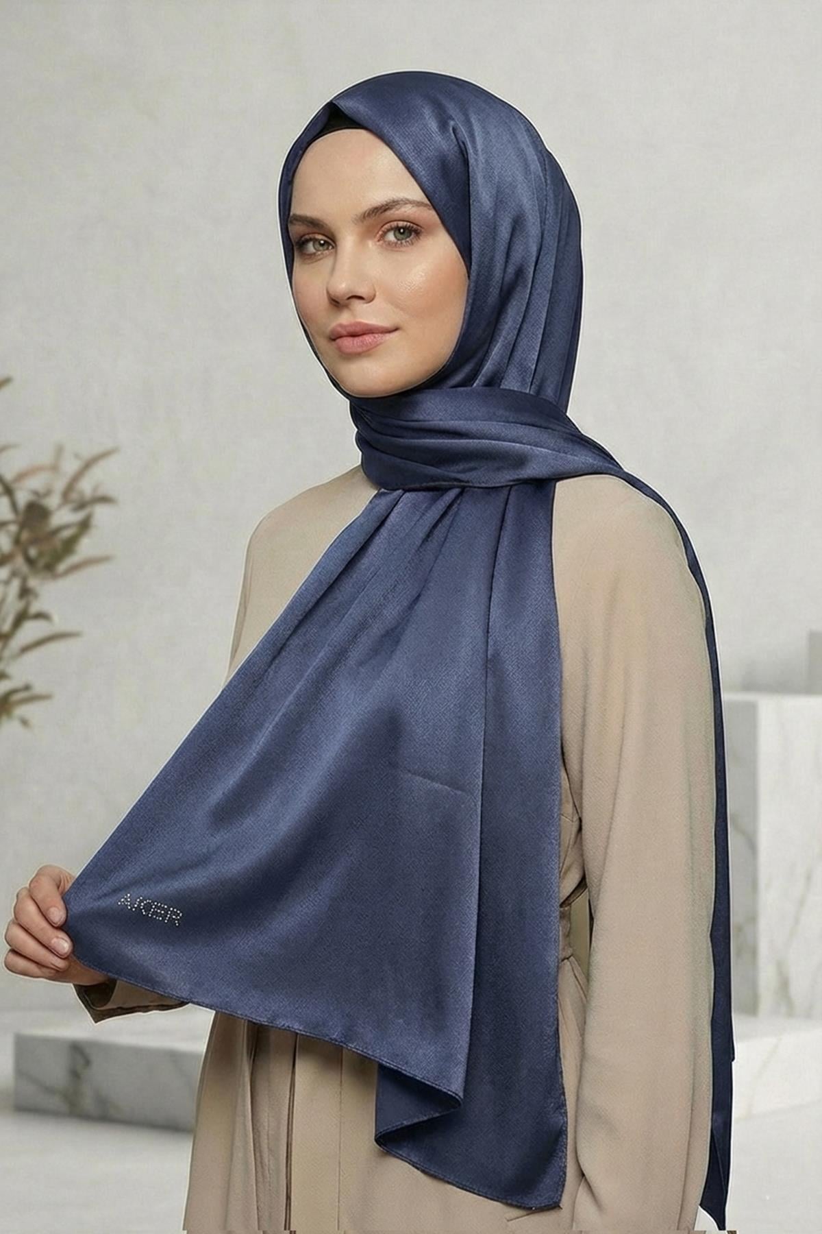 Aker Kristal Şal - Düz Renk - 1070800-974