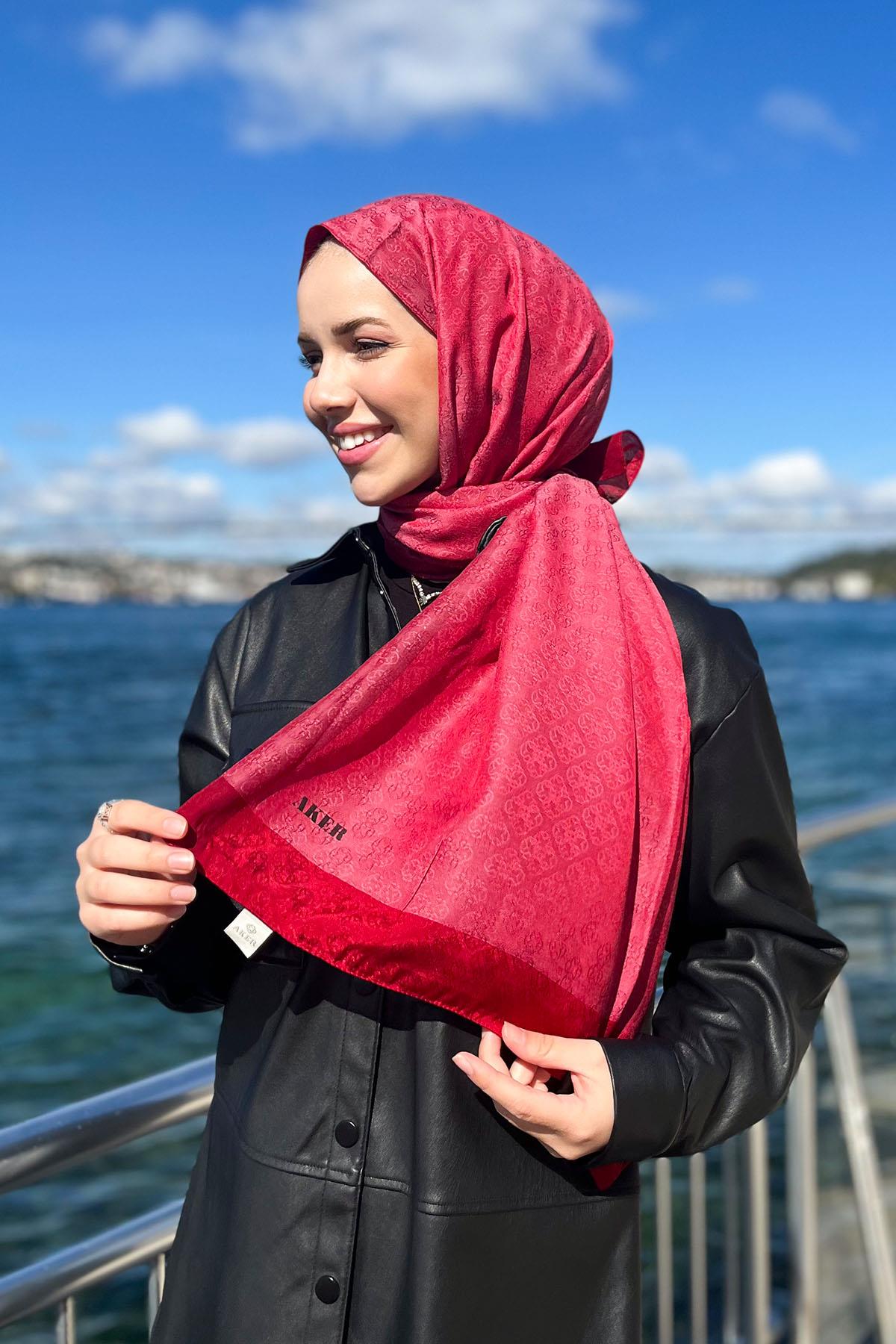Aker Monogram Jakar Şal - 6060900-941