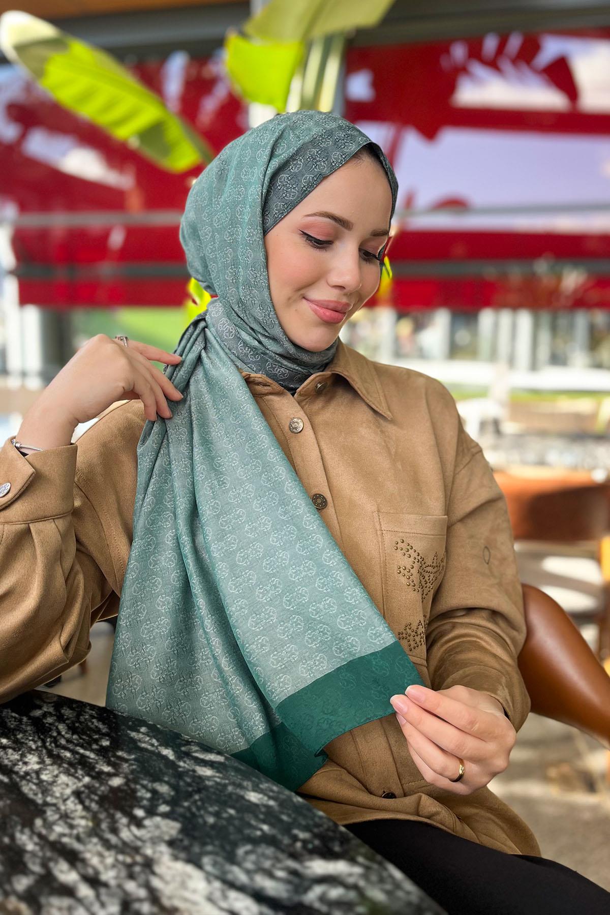 Aker Monogram Jakar Şal - 6060900-954