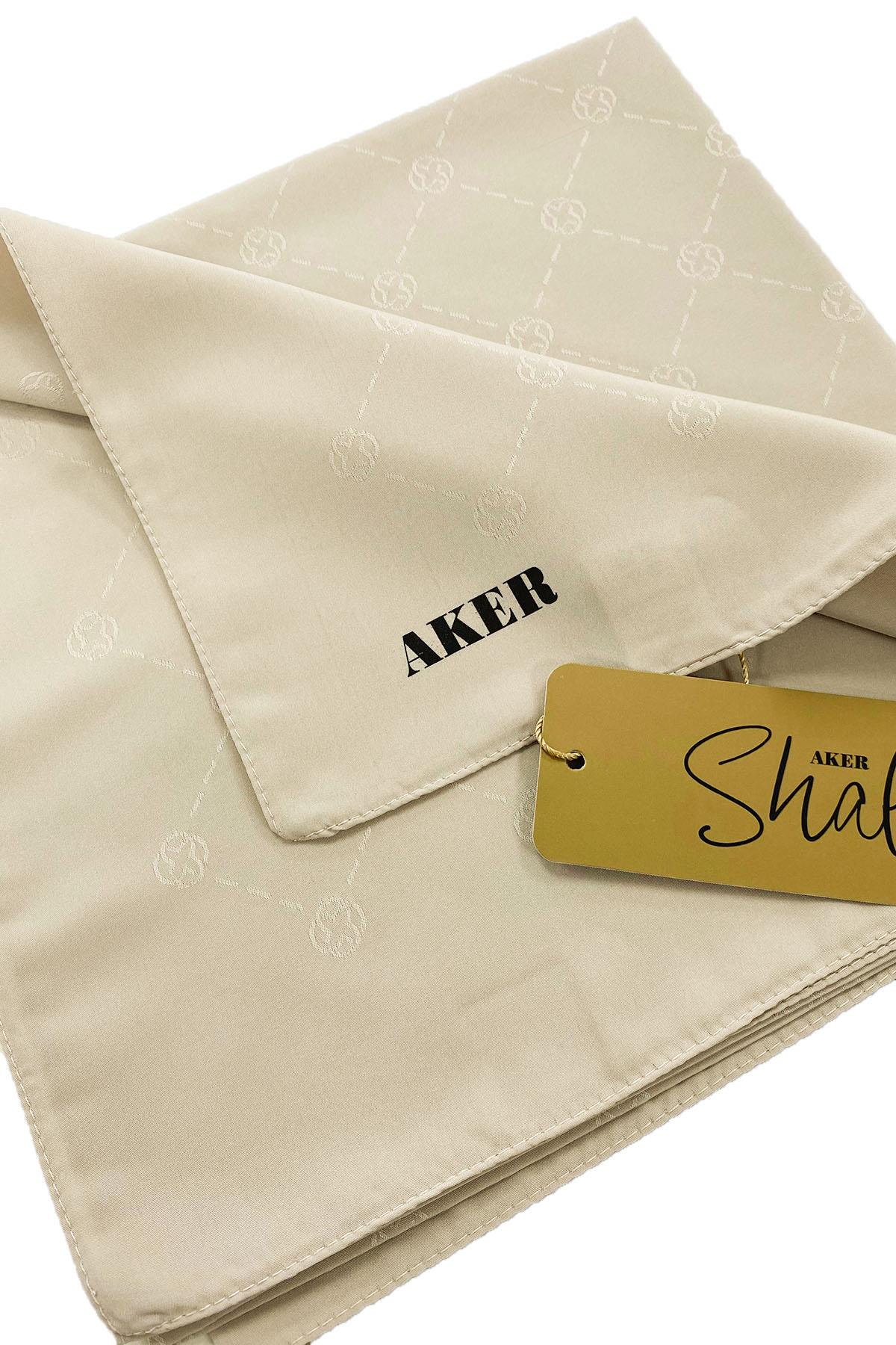 Aker Monogram Jakarlı Eşarp - Koza Desen - 1070400-961