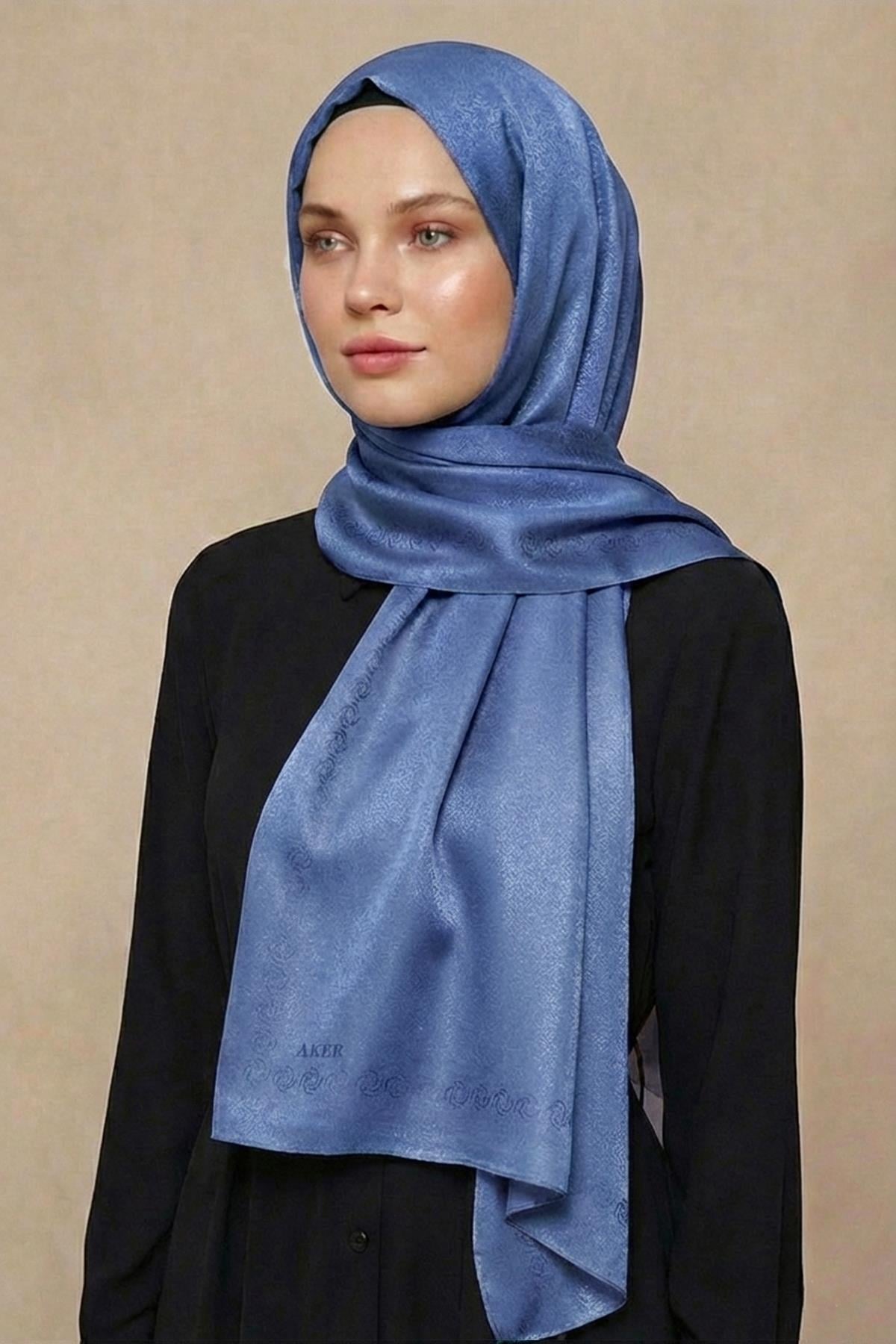 Aker Simli Monogram Şal - 1040100-322