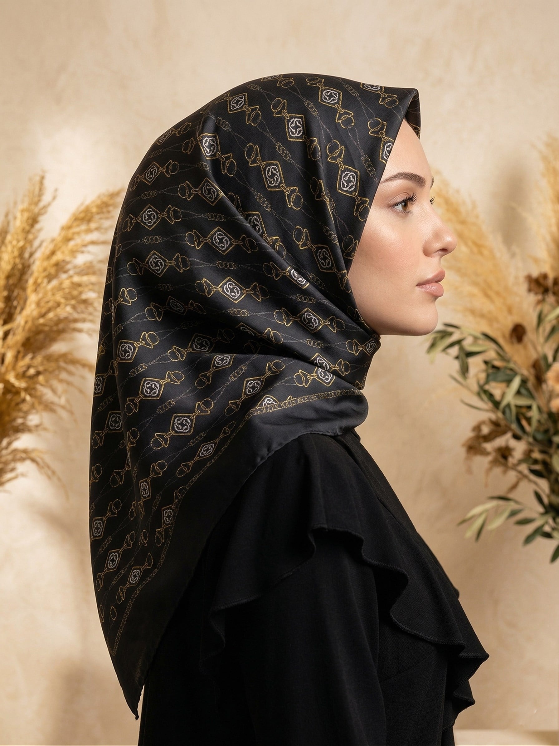 Aker Tivil Eşarp - Polyester Twill - 8502795-911