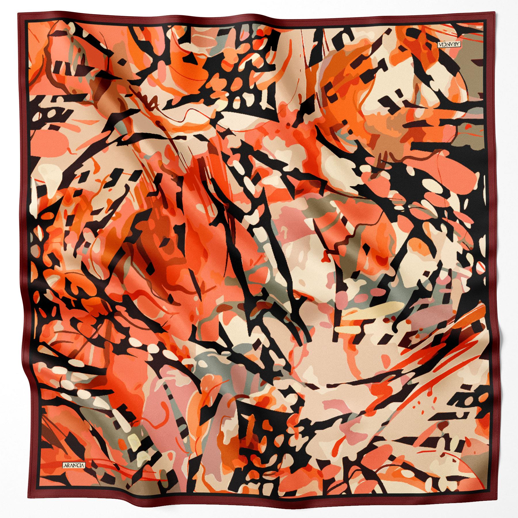 Arancia İpek Eşarp - 2025/2026 Sonbahar-Kış - 13AR513-711 - Tivil