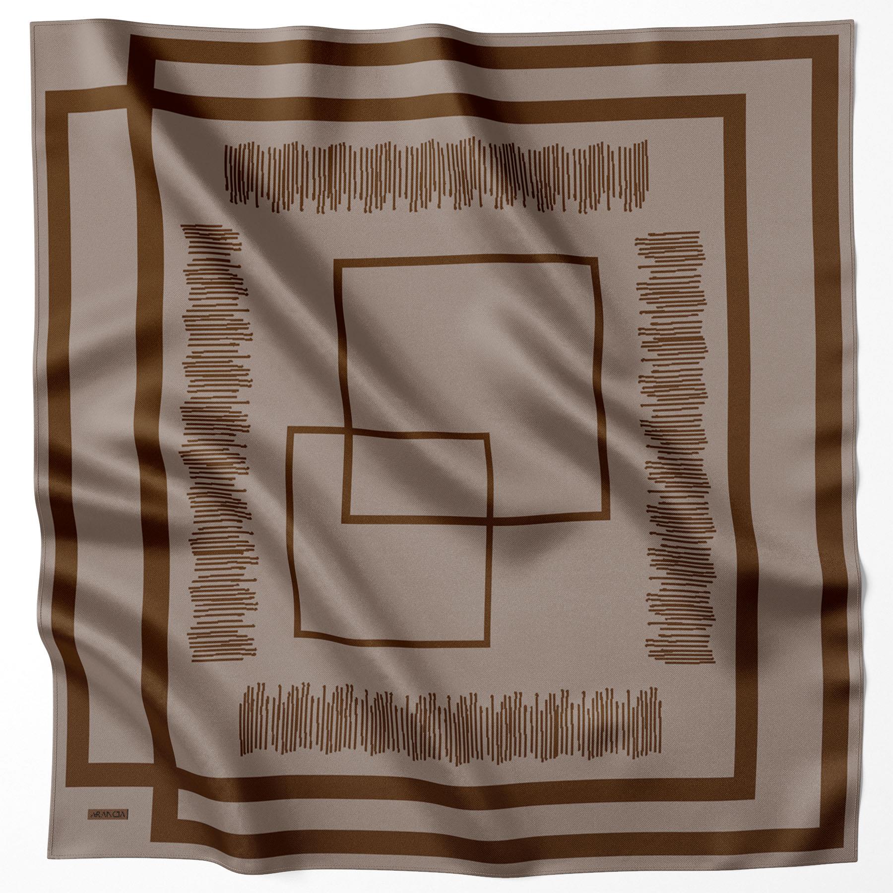 Arancia İpek Eşarp - 2025/2026 Sonbahar-Kış - 04AR513-707 - Tivil