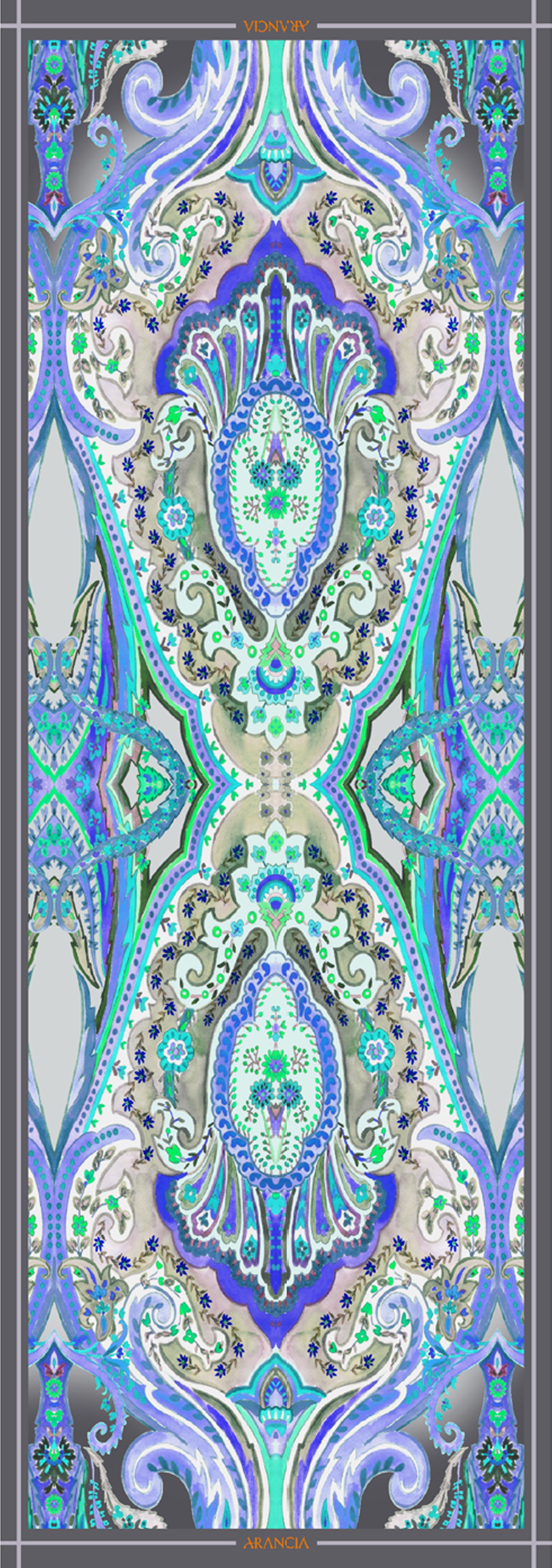 Arancia İpek Şal - 12AR514-706 - Tivil