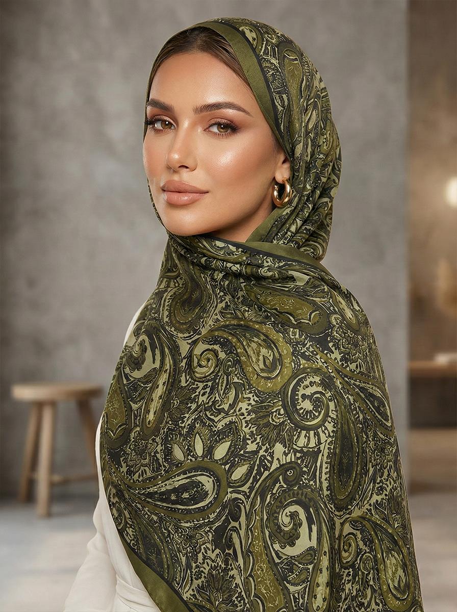 Arancia İpek Şal - 14AR514-701 - Tivil