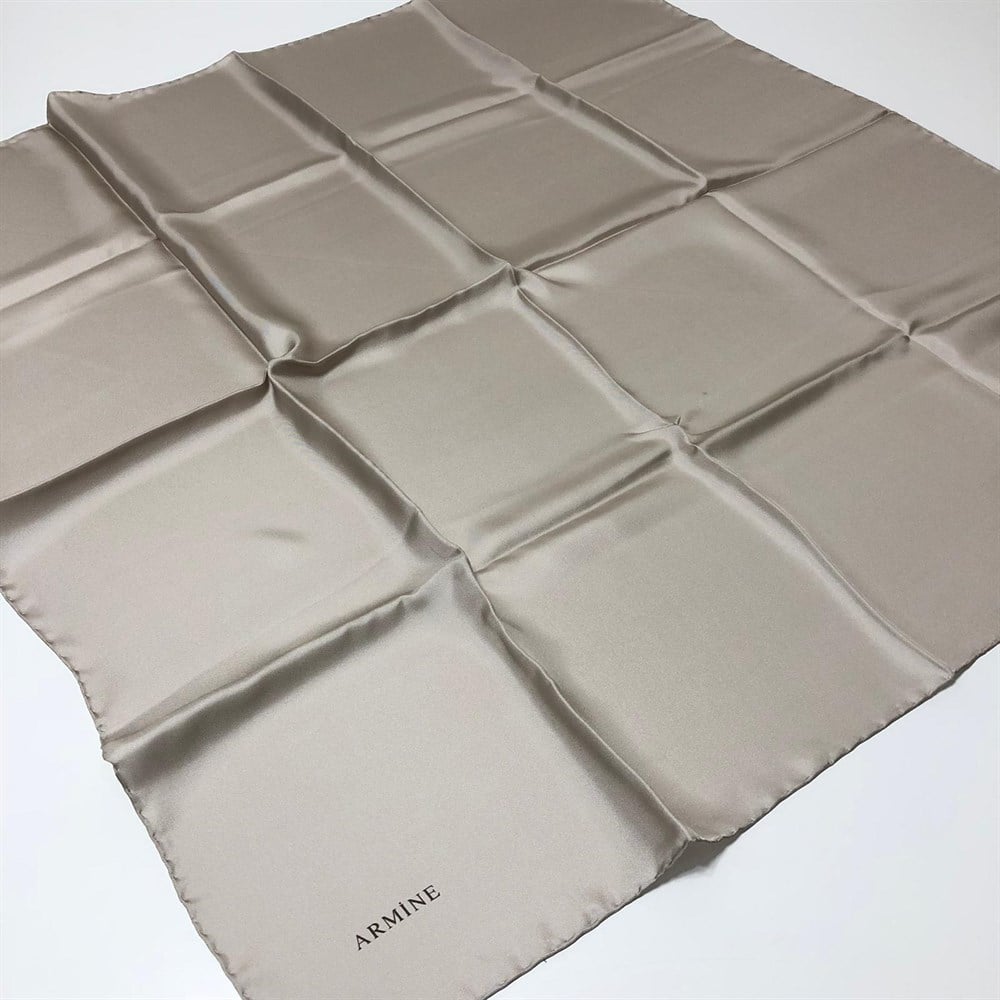 Armine Silk Scarf -  - Twill