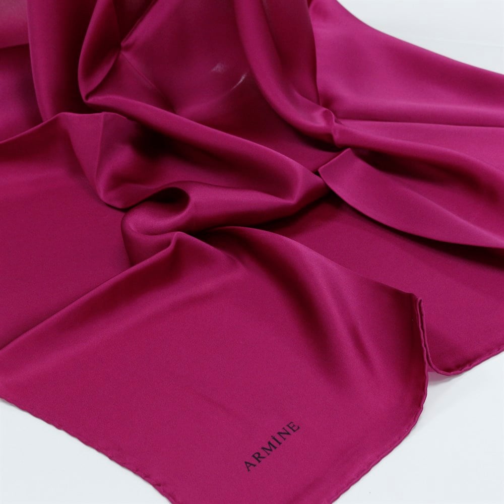 Armine Silk Scarf - 33 - Satin