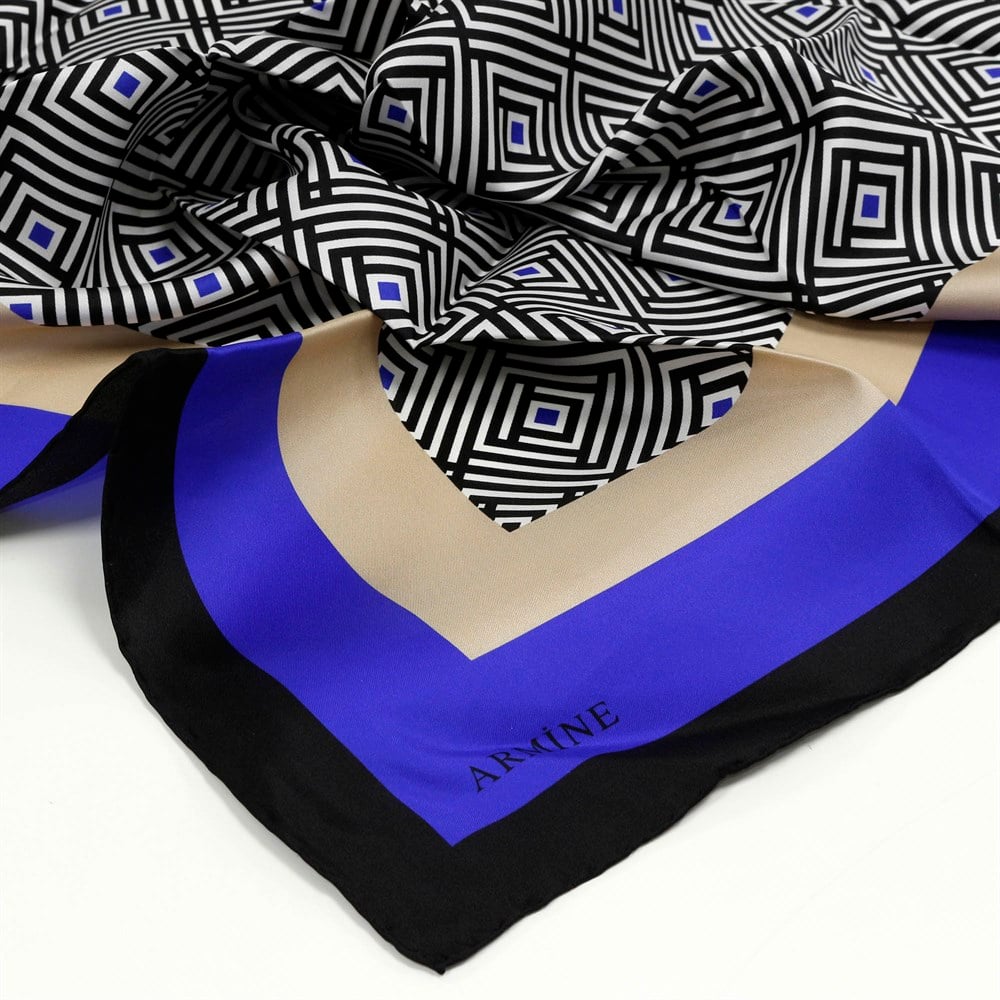 Armine Silk Scarf -  -