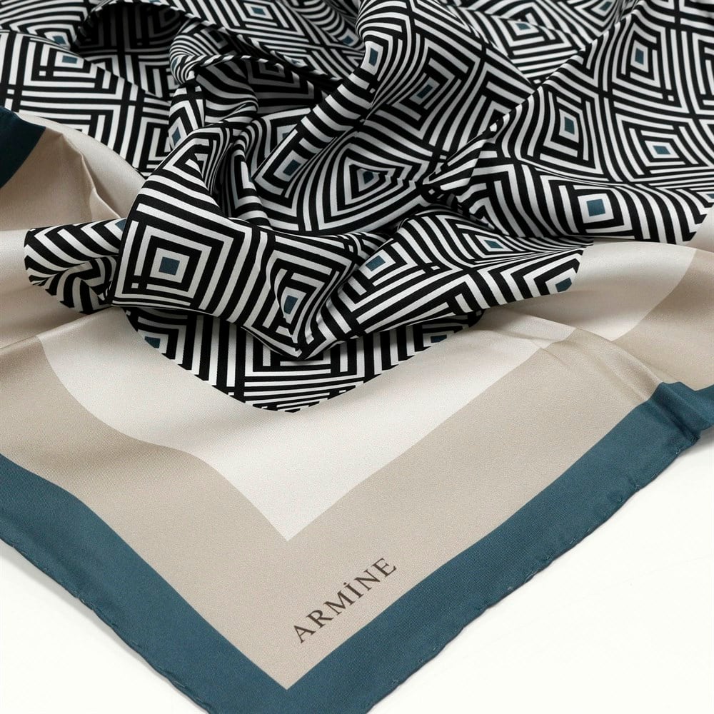 Armine Silk Scarf -  -