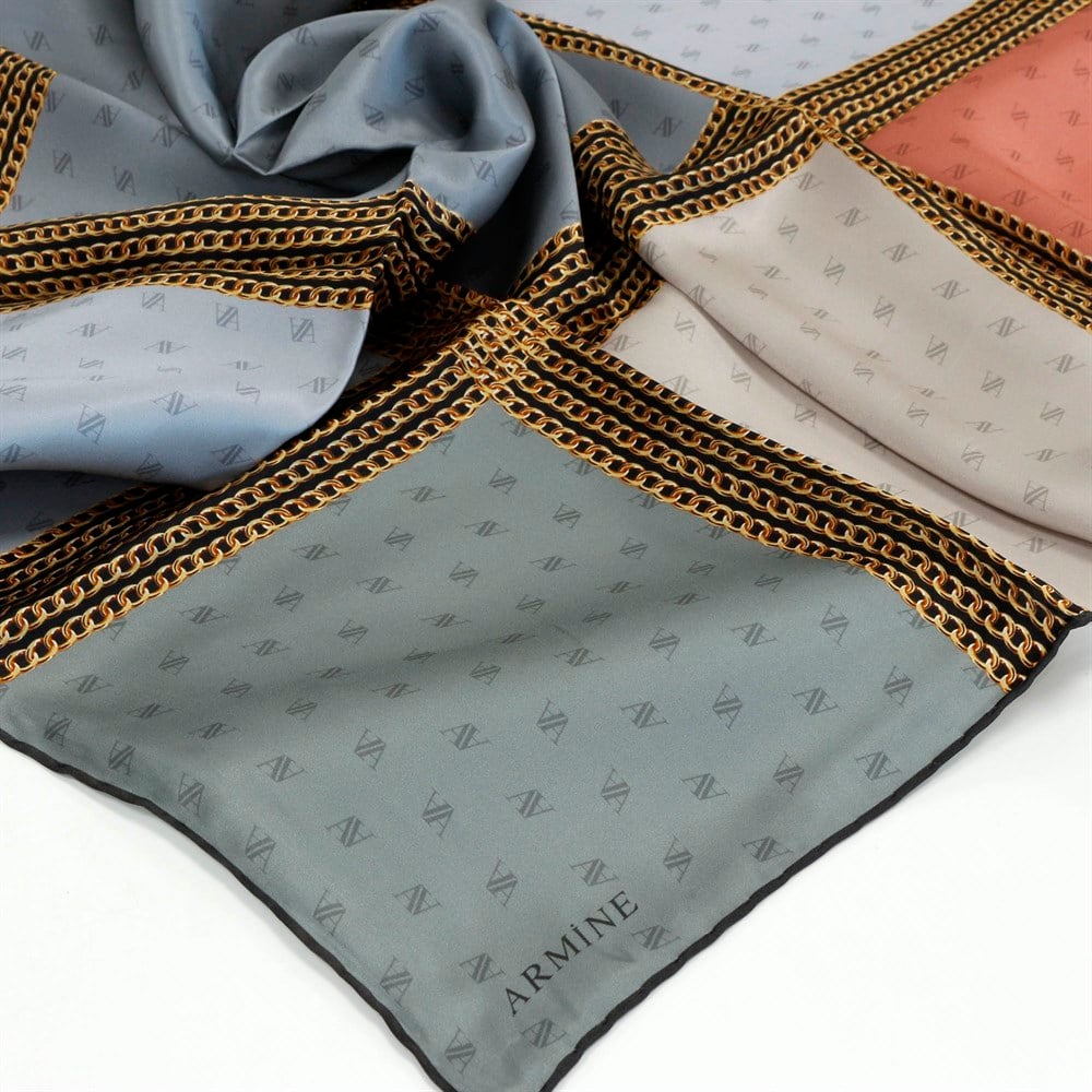 Armine Silk Scarf -  -