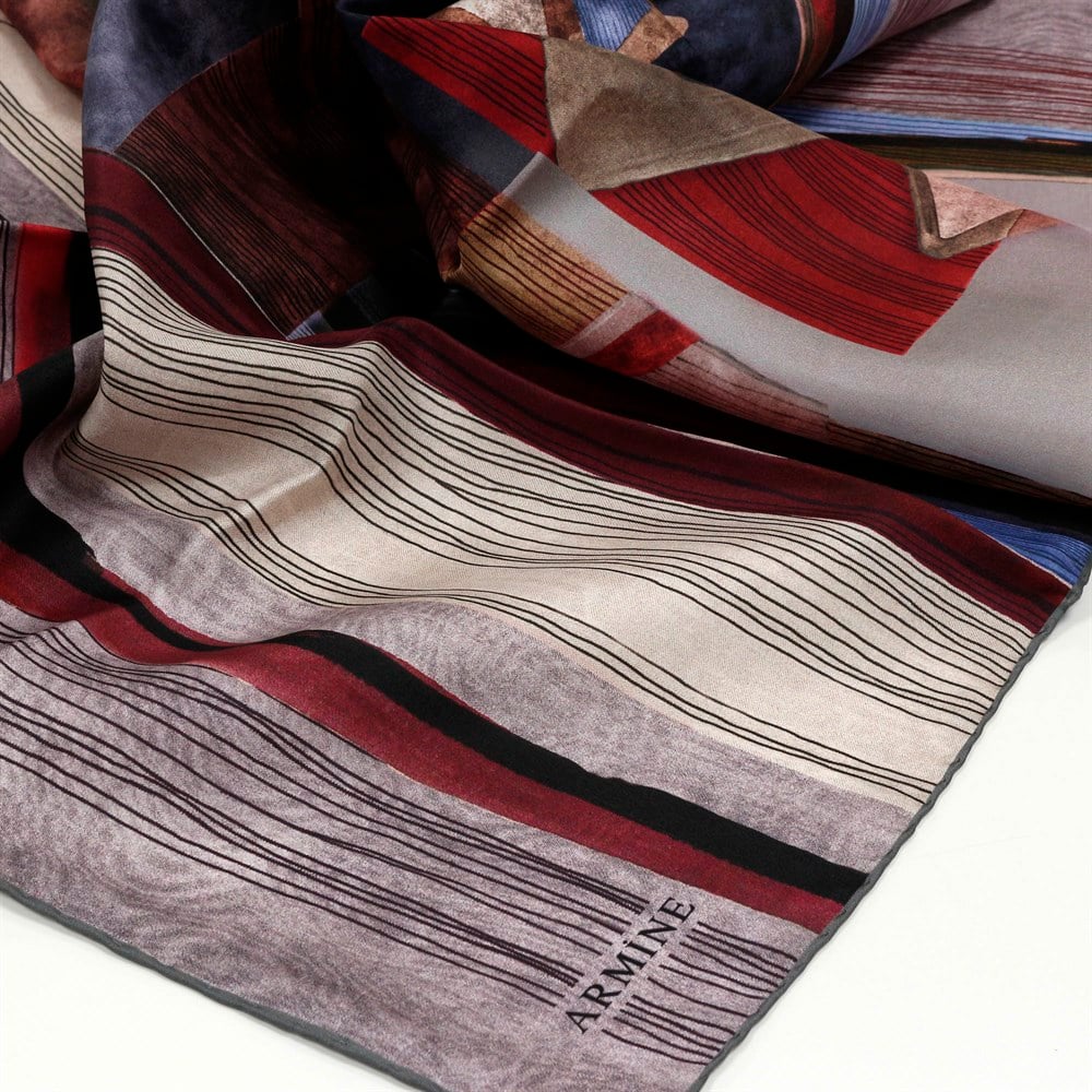 Armine Silk Scarf -  -