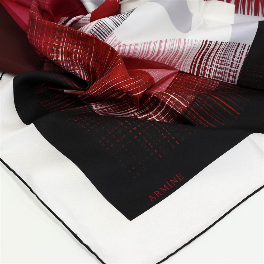 Armine Silk Scarf - 7619D 07 - Twill