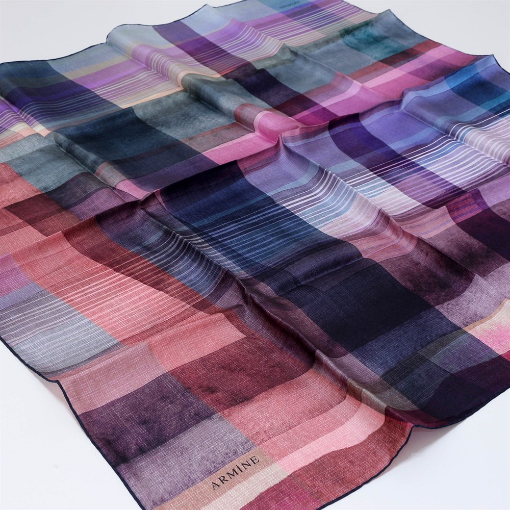 Armine Silk Scarf -  -