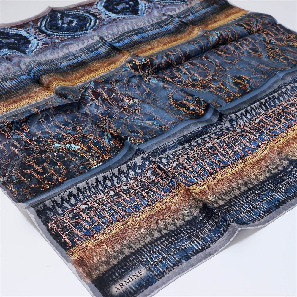 Armine Silk Scarf -  -