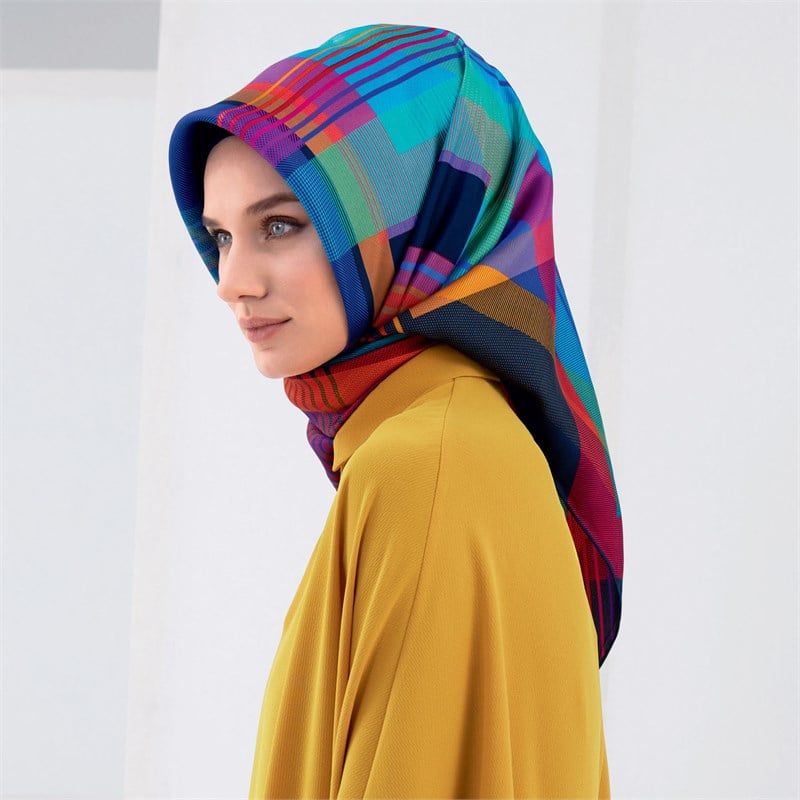 Armine Silk Scarf - 7823D 01 - Twill