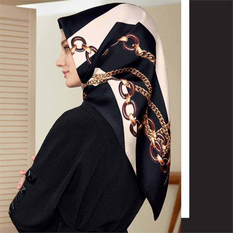 Armine Silk Scarf - 7832D 20 - Twill