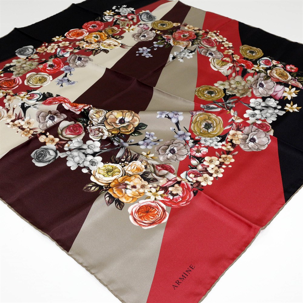 Armine İpek Eşarp 2018/2019 Sonbahar Kış - 8026D 39 - Tivil