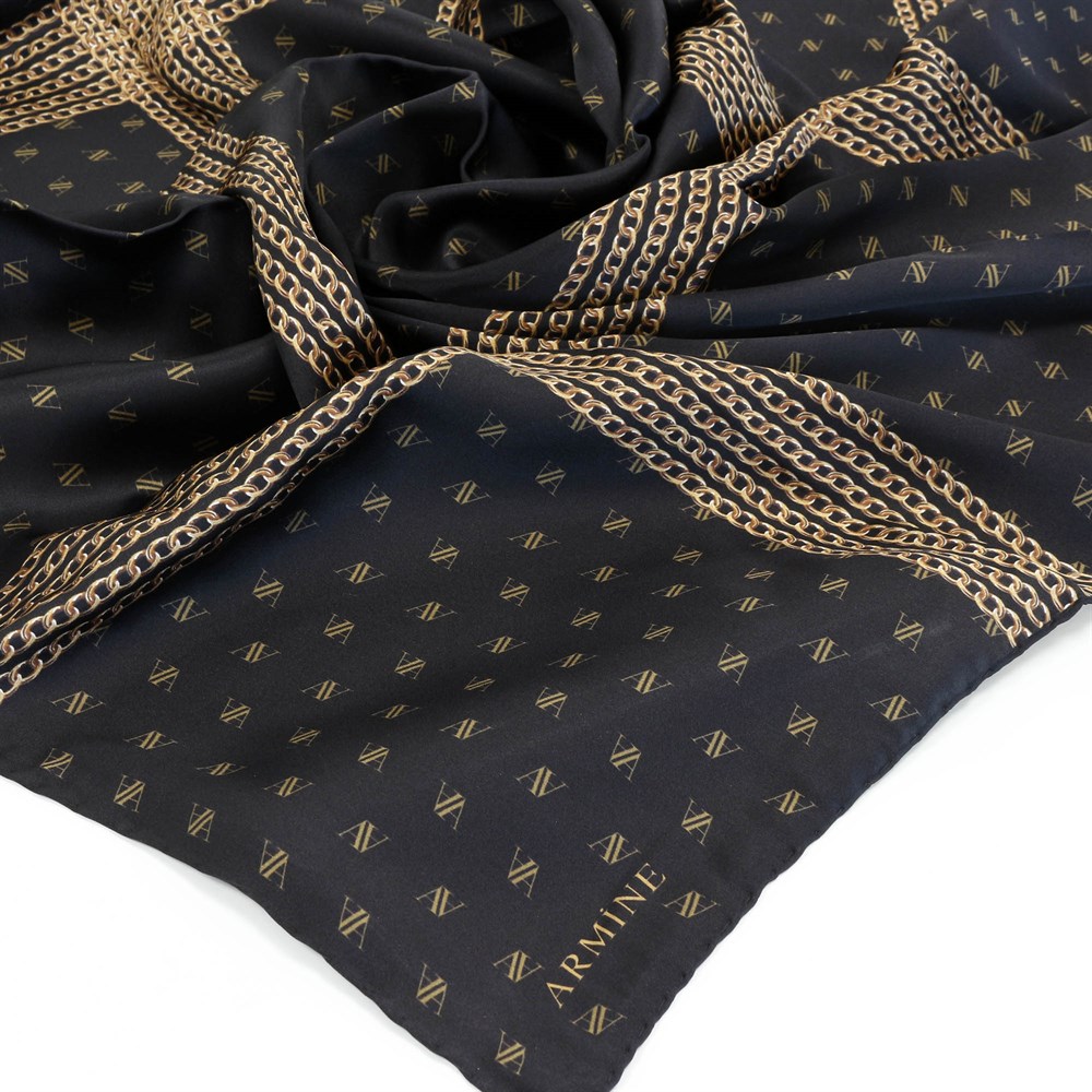 Armine Silk Scarf - 8113D 06 - Twill