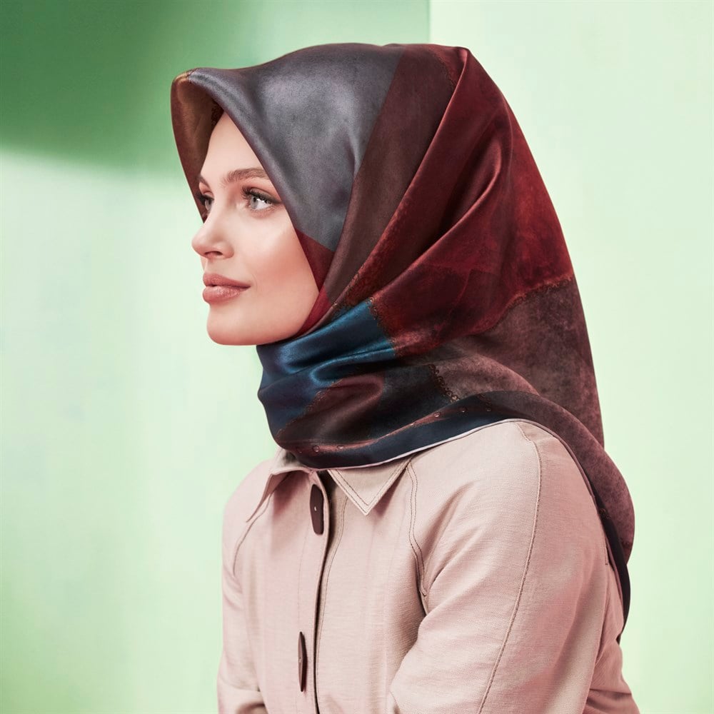 Armine İpek Eşarp 2019 İlkbahar-Yaz - 8117D 52 - Sura