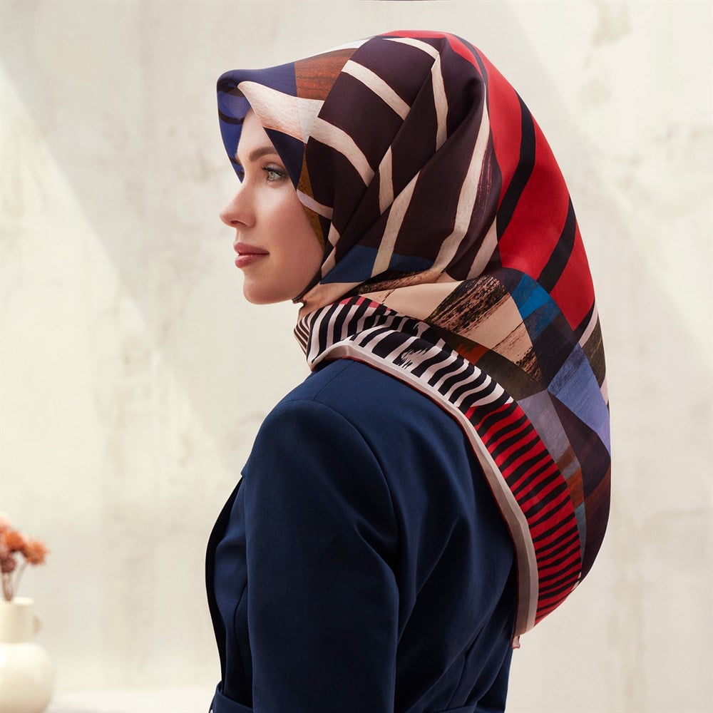 Armine İpek Eşarp 2019/2020 Sonbahar Kış - 8222D 34 - Tivil