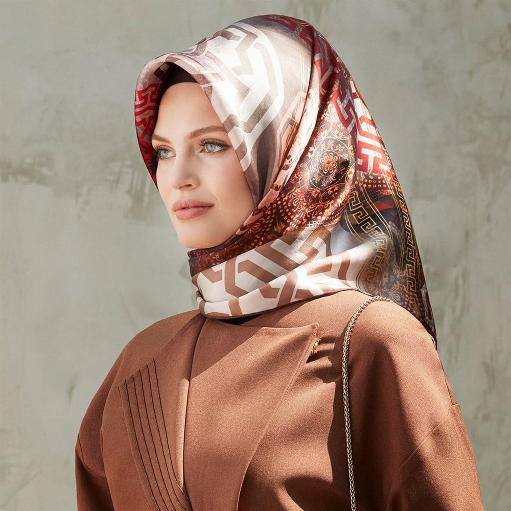 Armine İpek Eşarp 2019/2020 Sonbahar Kış - 8245D 01 - Sura