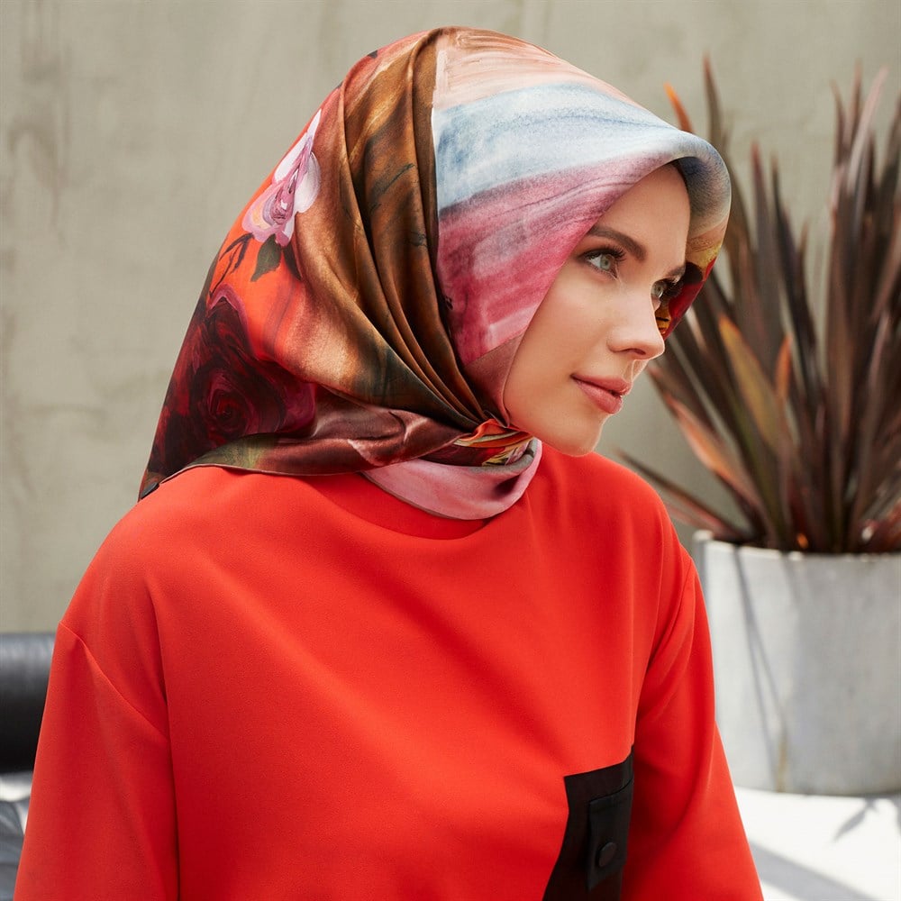 Armine İpek Eşarp 2019/2020 Sonbahar Kış - 8234D 09 - Sura