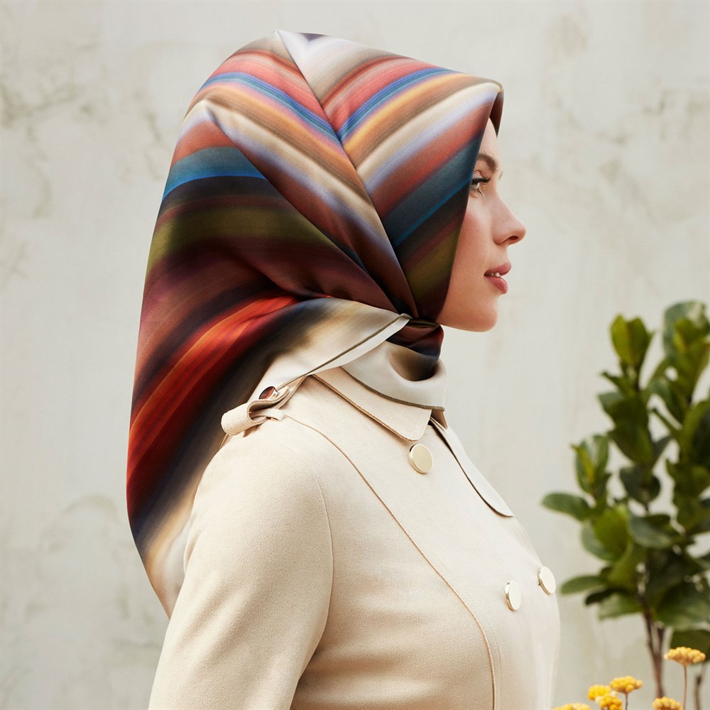 Armine İpek Eşarp 2019/2020 Sonbahar Kış - 8237D 02 - Sura