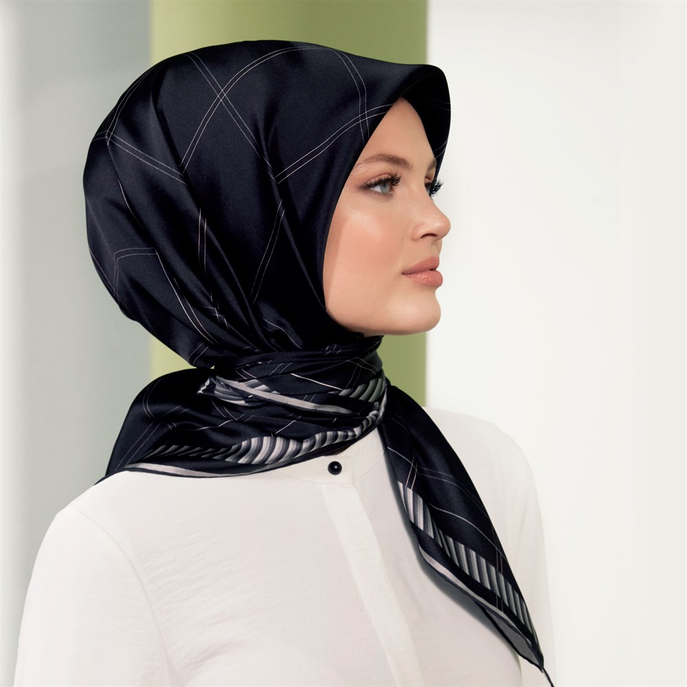 Armine İpek Eşarp 2020 İlkbahar-Yaz - 8346D 09 - Sura