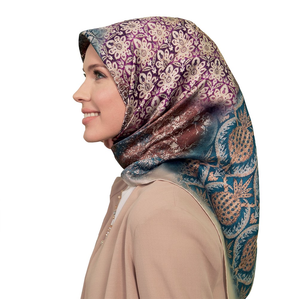 Armine İpek Eşarp 2020 İlkbahar-Yaz - 8305D 82 - Sura