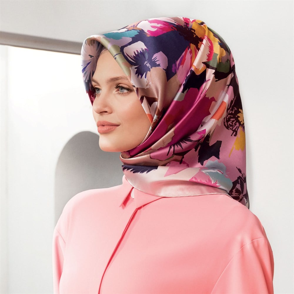 Armine İpek Eşarp 2020 İlkbahar-Yaz - 8304D 31 - Tivil