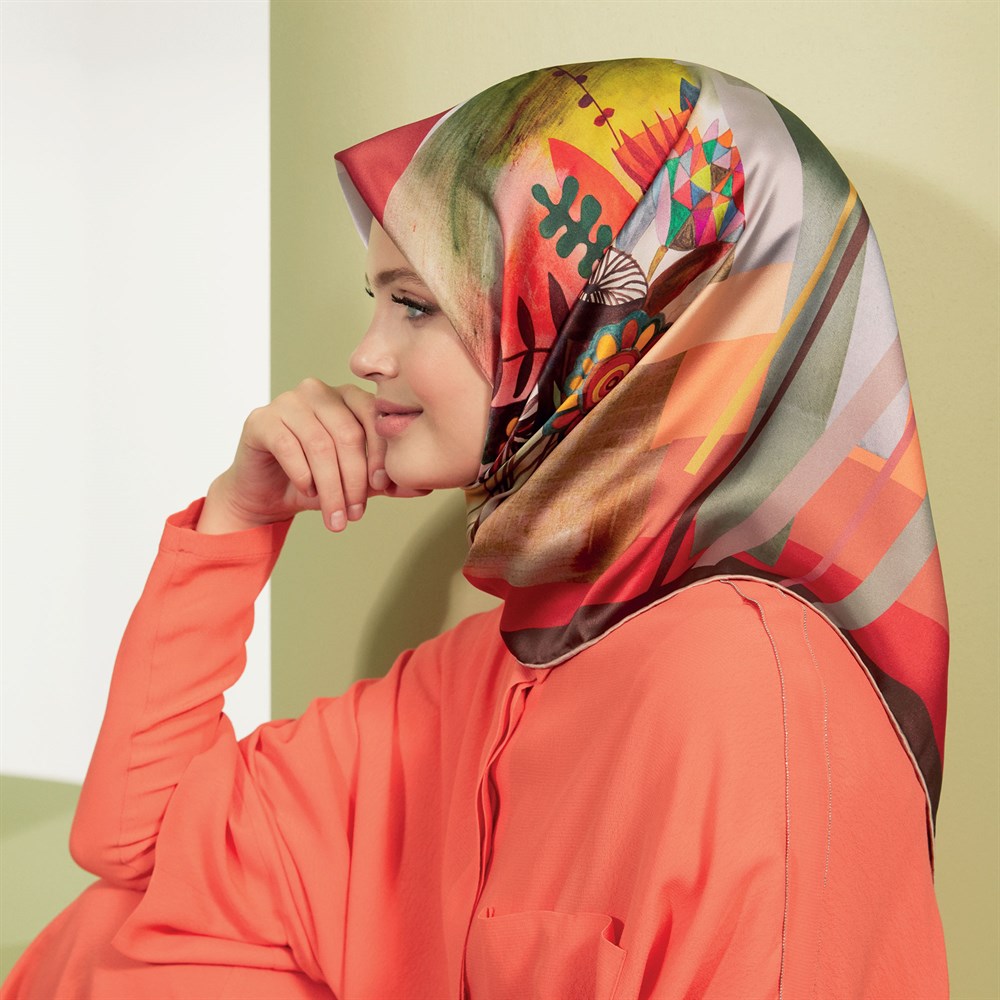 Armine İpek Eşarp 2020 İlkbahar-Yaz - 8308D 32 - Sura