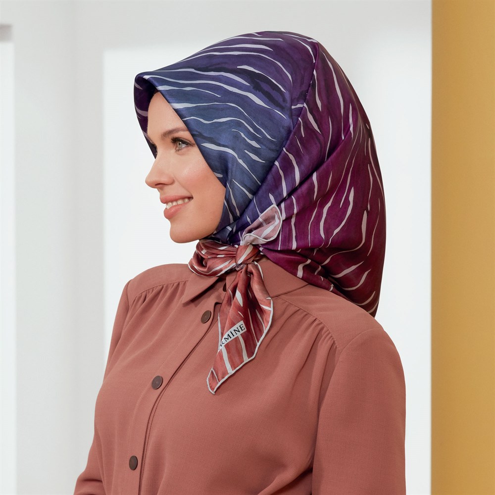 Armine İpek Eşarp 2020 İlkbahar-Yaz - 8332D 03 - Sura