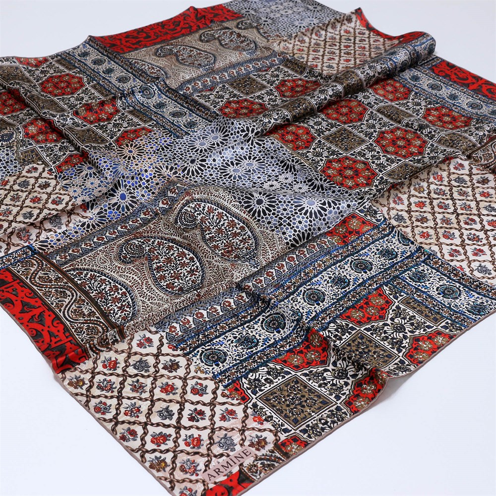 Armine İpek Eşarp 2020 İlkbahar-Yaz - 8330D 36 - Sura