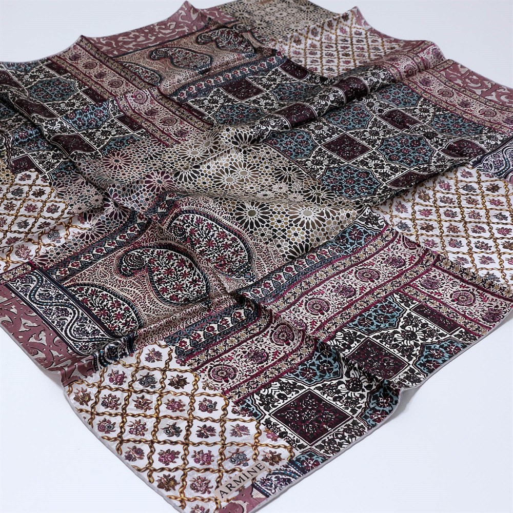 Armine İpek Eşarp 2020 İlkbahar-Yaz - 8330D 84 - Sura
